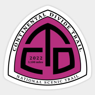 Continental Divide Trail 2022 Sticker